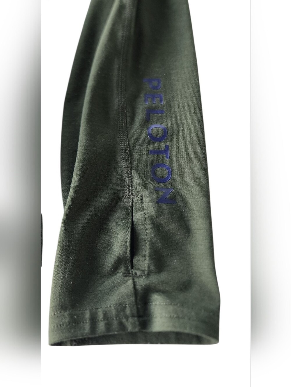 Peloton Olive Green Quarter-Zip Performance Top - Picture 8 of 12